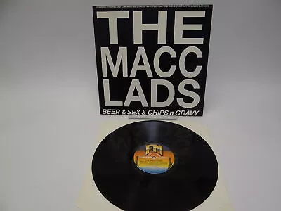 £9.99 • Buy The Macc Lads  Beer & Sex & Chips N Gravy  1985 First Pressing Vinyl VG+/EX