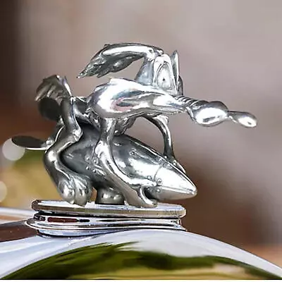 Car Front Hood Prop Wile E Coyote Emblem Auto Hood Ornament Styling Decoration • $13.67