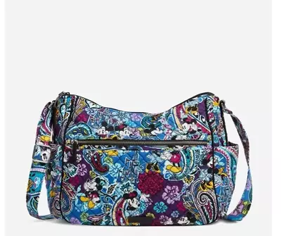 Vera Bradley Disney's Large On The Go Crossbody Mickey's Paisley Celebration NWT • $68