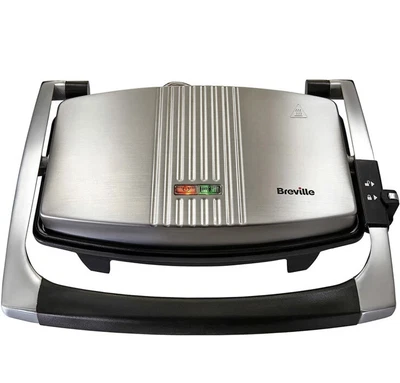 £26.89 • Buy Breville Sandwich/Panini Press And Toastie Maker, Stainless Steel