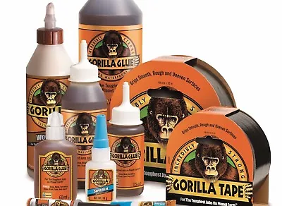 £1.49 • Buy Genuine Gorilla Super Glue & Gel Multi-Purpose Brush Nozzle Wood Epoxy Adhesive