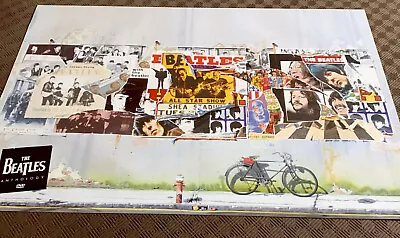  The Beatles  Anthology Dvd Poster  2003 New Promotional Instore Use Apple /emi • $35