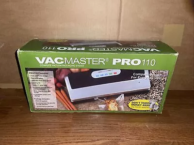 $110 • Buy VacMaster Pro 110 Commercial Food Vacuum Sealer Prepping