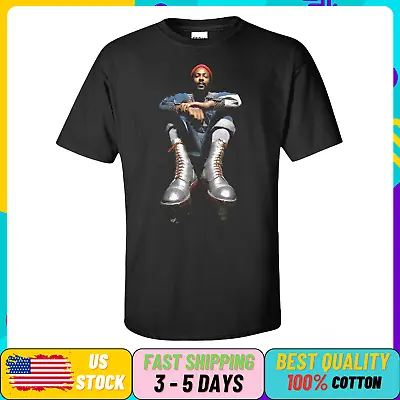 Marvin Gaye Silver Boots Graphic T-Shirt Legend Unisex Fan Gift All Size S-5XL • $19.99