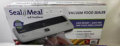 FoodSaver Seal-a-Meal Vacuum Food Sealer With Starter Bags - White/Gray NEW • $48