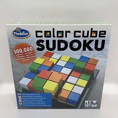 £14.52 • Buy Thinkfun Game Color Cube Sudoku Brain Game Concentration Game 1 Players