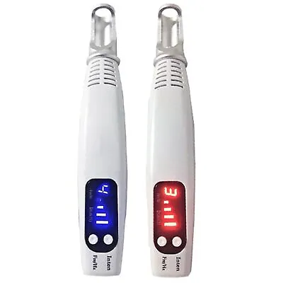 Red/Blue Light Picosecond Laser Tattoo Removal Pen Mole Dark Spot Remover Tool • $36.49