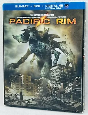 Pacific Rim (2013) (Blu-Ray/DVD 3-Disc Set) With Lenticular Slipcover • $6.99