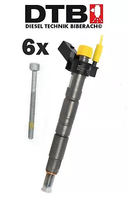 Injector Injection Nozzle 6x Mercedes 0445115027 0445115064 A6420701387 09864355 • $539.94