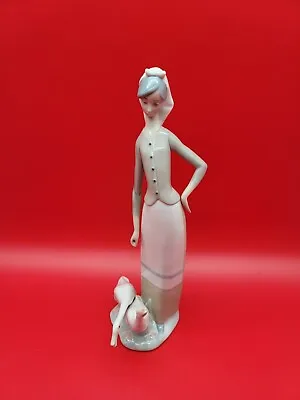  Lladro 1035. Girl With Geese. Collectible Vintage Figure. • $70