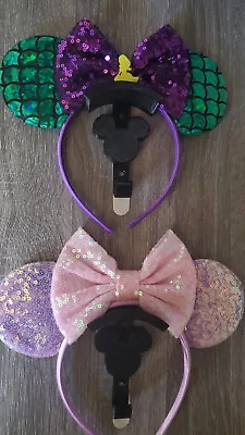 3 Pack Disney Mouse Ears Wall Hook Holder Mount Mickey Mouse Head • $12.99