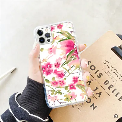 Flower Gel Phone Case Cover For Apple IPhone Samsung Galaxy Huawei OD85-9 • £5.99