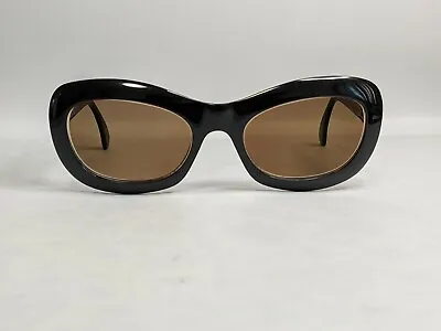 Vintage Christian Dior Optyl 2974 Black Oval Eyeglasses Frame Austria 53/21 #177 • $50