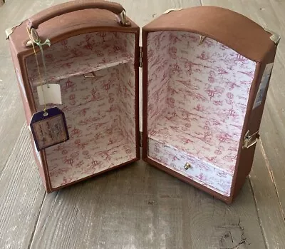 Vtg 1994 Muffy VanderBear Brown Travel Trunk Case Grand Tour Wardrobe Orig Tag • $46.99