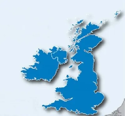 United Kingdom UK England Ireland GPS Map 2024 For Garmin • $26