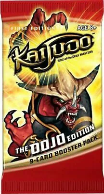 Kaijudo - THE DOJO EDITION Booster Pack RISE OF THE DUEL MASTERS • $2.50