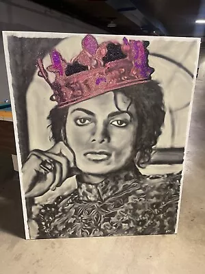 Michael Jackson Oil Painting • $900