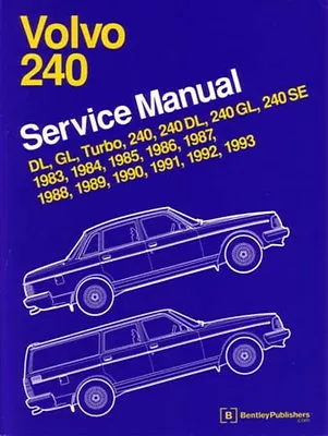 1983-1993 1989 1990 1991 1992 Volvo 240 Shop Service Repair Manual • $114.63