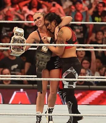 RONDA ROUSEY & SHAYNA BASZLER 8x10 COLOR PHOTO ROH ECW WWE NXT AEW IMPACT 13 • $7.96