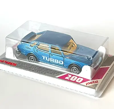 Majorette #284 Saab 900 Turbo - Mint In European Package Rare Vintage • $34