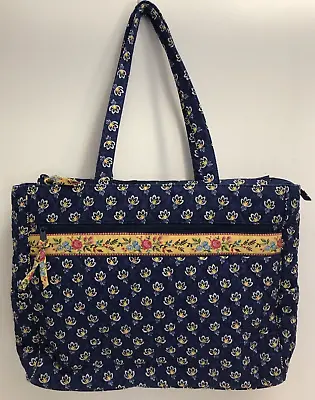 Rare VTG Vera Bradley Maison LG Briefcase Tote Work Bag Laptop Travel VGUC • $12.99