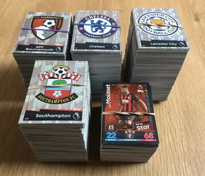 Topps Match Attax 2018/19 Premier League Player Cards - No.s 1-250 • £1.29