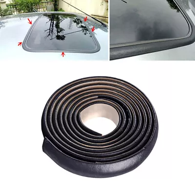 3 Meter Rubber Seal Strips Car Sun Roof Quarter Window Glass Moulding Strip • $9.27