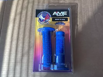 Ame Bmx Tri Grips Blue GT03268 • $12.95