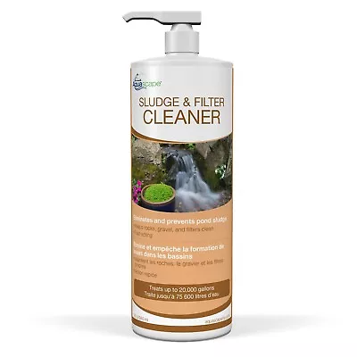 AQUASCAPE #98891 SLUDGE & FILTER CLEANER 32 Oz. Liquid • $35.98