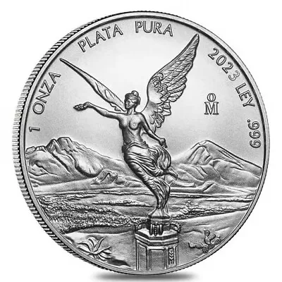 2023 Mexico Libertad 1 Oz 999 Silver Coin Mexican Plata Onza BU Uncirculated • $42.95