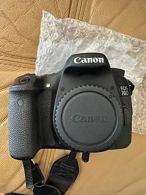 Near MINT With Box Canon EOS 70D 20.2MP DSLR Digital Camera USA Seller 50mm Lens • $350
