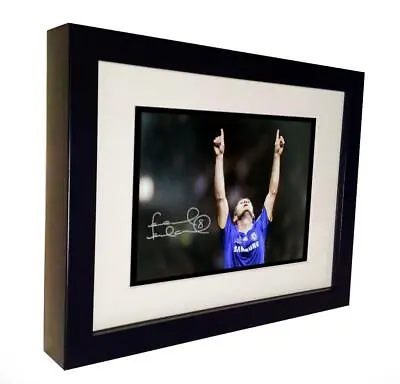 Signed 7x5 Autographed Frank Lampard Chelsea Photo Photograph Picture Frame Gift • £30