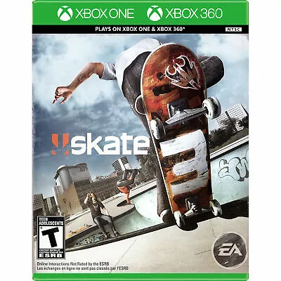 Skate 3 Xbox 360 Xbox One Backwards Compatible EA Sports Skater Skateboarding!  • $14.47