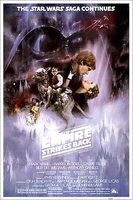 Star Wars: Episode V - The Empire Strikes Back - Movie Poster (Reg) (24  X 36 ) • $12.99