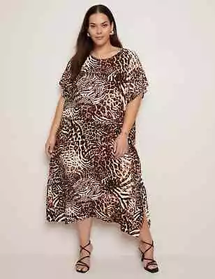 NWT $129 Autograph Cold Shoulder Kaftan Dress Size 20 • $50