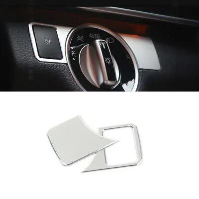 Fit For Mercedes-Benz A/B/C/E/ML/GL Class Silver Switch Button Trim Decoration • $10.76