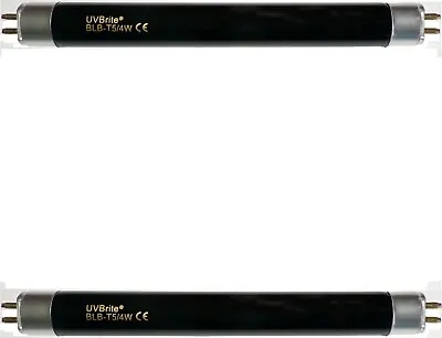 UVBrite® 2 X BLB-T5/4W 4 Watt Ultraviolet Black Light Bulb For UV Money Checker • £6.99
