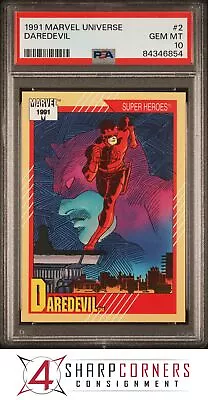 1991 Marvel Universe #2 Daredevil Psa 10 N3858422-854 • $33.99