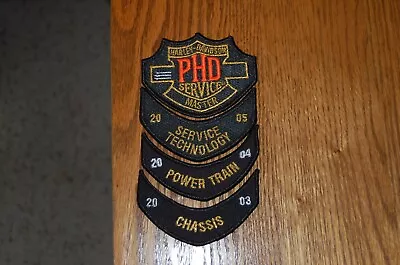 Harley Davidson Patch PHD Service Trained Technician Master--Technology &2. • $25