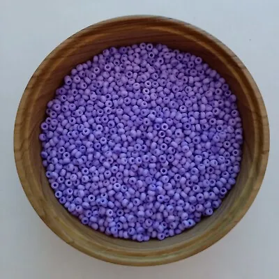 $3.95 • Buy 400pcs Tiny 3mm Orchid Purple Glass Seed Beads Matte Opaque 8/0 AUS PS006