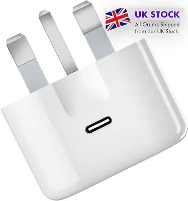 £11.49 • Buy For IPhone 13 12 11 Pro Mini XR XS MAX Fast Charging USB-C PD Plug Charger Cable