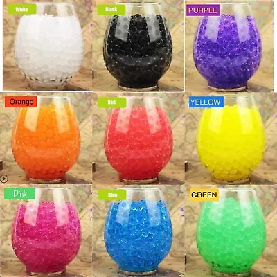 5000 Expanding Water Beads Crystal Soil Gel Ball Wedding Vase Filler Party Event • £1.89