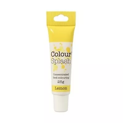 £3.04 • Buy Yellow Lemon Colour Splash Food Colour Gel Paste Concentrated Cake Decorating
