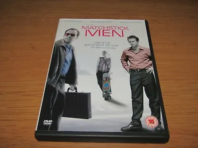 Matchstick Men Dvd Nicolas Cage Sam Rockwell ( 2003 ) • £3