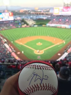 Mike Trout Autographed Signed Rawlings Official Major League Baseball Angels MVP • $300