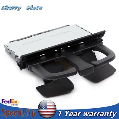 Front Folding Stretch Dashboard Cup Holder Fit For VW Golf Jetta MK4 Bora 99-06 • $34.22