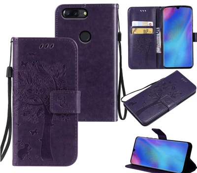 $6.95 • Buy Oneplus 5T Wallet Case Embossed Cat Tree