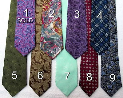 CHOICE  OF PAISLEY  Polyester Tie NECKTIE • £5.55