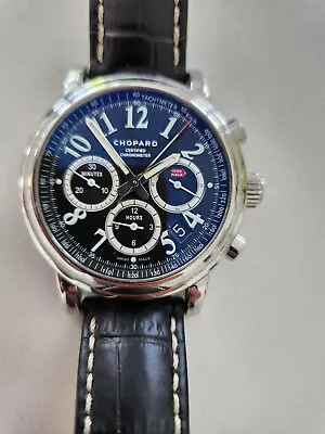 Chopard Men's Mille Miglia 168511-3001 Chronograph Black Dial Watch 8511. Used • $2929