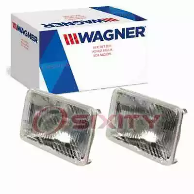 2 Pc Wagner High Beam Headlight Bulbs For 1978-1989 Volvo 242 244 245 262 Db • $30.66